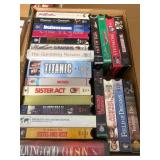 33 VHS Tapes, Mixed Titles