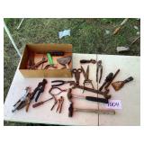 Hand Tools and Box Lot