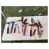 Hand Tools on Tabletop