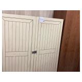 Two Tall Storage Cabinets