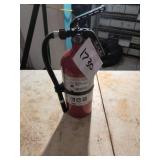 Red ABC Fire Extinguisher with Gauge