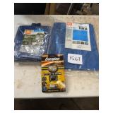 Energizer Headlamp and 2 Blue Tarps