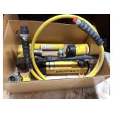 Enerpac Hydraulic Hand Pump and Cylinders
