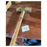 Heavy-Duty Steel Sledgehammer