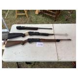 Three Air Rifles