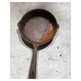 Rustic Cast Iron Skillet with Branding