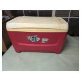 Red Igloo Cooler