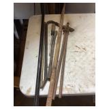 Tools and Metal Rods
