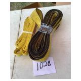 2 Yellow Heavy Duty Straps