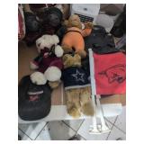 Plush Toys, Hats, and Accessories