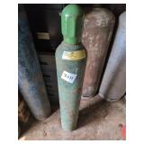 Green Compressed Oxygen Welding Cylinder