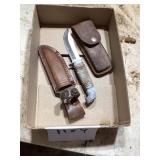 Western USA 66 Knife with Sheath