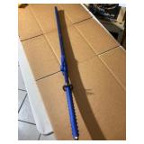 40-Inch Blue Wrapped Sword with Sheath