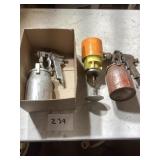 Three Assorted Spray Guns