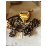 Yale 1/2 Ton Manual Chain Hoist