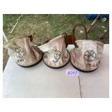 3 Klein Tools Canvas Buckets