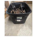 Tote of Copper Piping