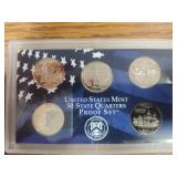 United states, 50 state quarters proof set