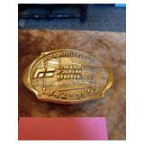 Oklahoma farm bureau belt buckle