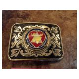 Moose lodge belt buckle