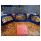 Guthrie commorative belt buckles