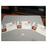 Elvis presley  22kt gold replica stamps