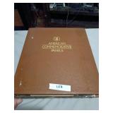 American commemorative stamp binder