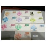 US president commemorative envelopes set