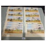 Jurassic Park Australian stamps and envelopes