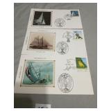 The Americas cup commemorative envelopes