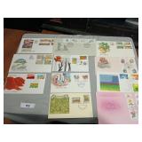 Mixed commemorative envelopes