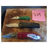 Stainless serrated folders