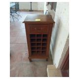 Cherry inlay wine cabinet