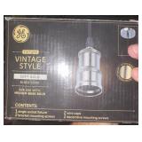 Vintage style light fixture
