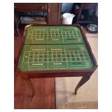 vintage mid-20th-century Italian marquetry table