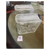 SEVES Nubio Wave Endblock Glass Blocks 7 total