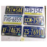 6  License plates