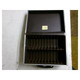 8 track cassette tape carry case (holds 24 tapes)