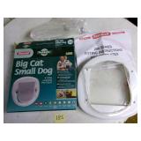Big Cat small dog (4 way locking pet door)