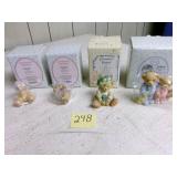 Lot of 4 Cherished Teddies