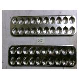 2 Modelline candy metal molds 5' x 5ï¿½'