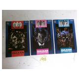 3 comic books - Batman Legends of the Dark Knight