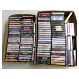 Lot of 110 cassette tapes