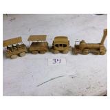 Wooden train