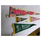 4 Assorted pennants