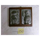 Rare Germany policeman chocolate mold
