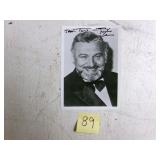 Frankie Laine autographed picture