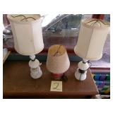 3 lamps CANNOT SHIP