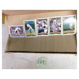 1991 Topps 792 baseball card set in box