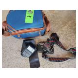 Pentax camera and Flash